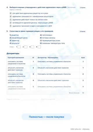 Образец · Задания