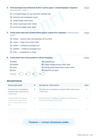 Үлгі · Тапсырмалар